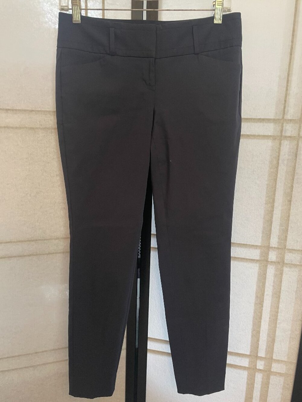 The Limited Exact Stretch Navy Pants